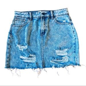 PacSun Jean Skirt